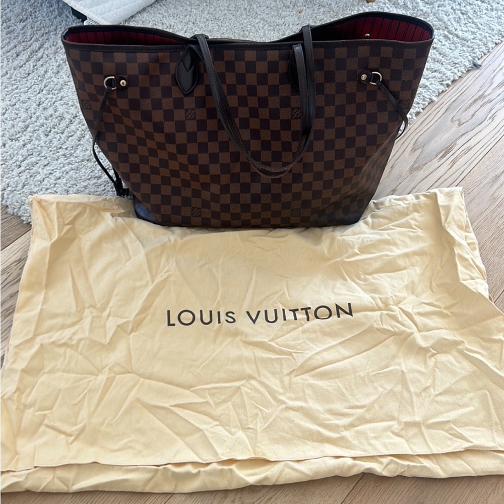 Louis Vuitton Damier large neverful GM tote bag